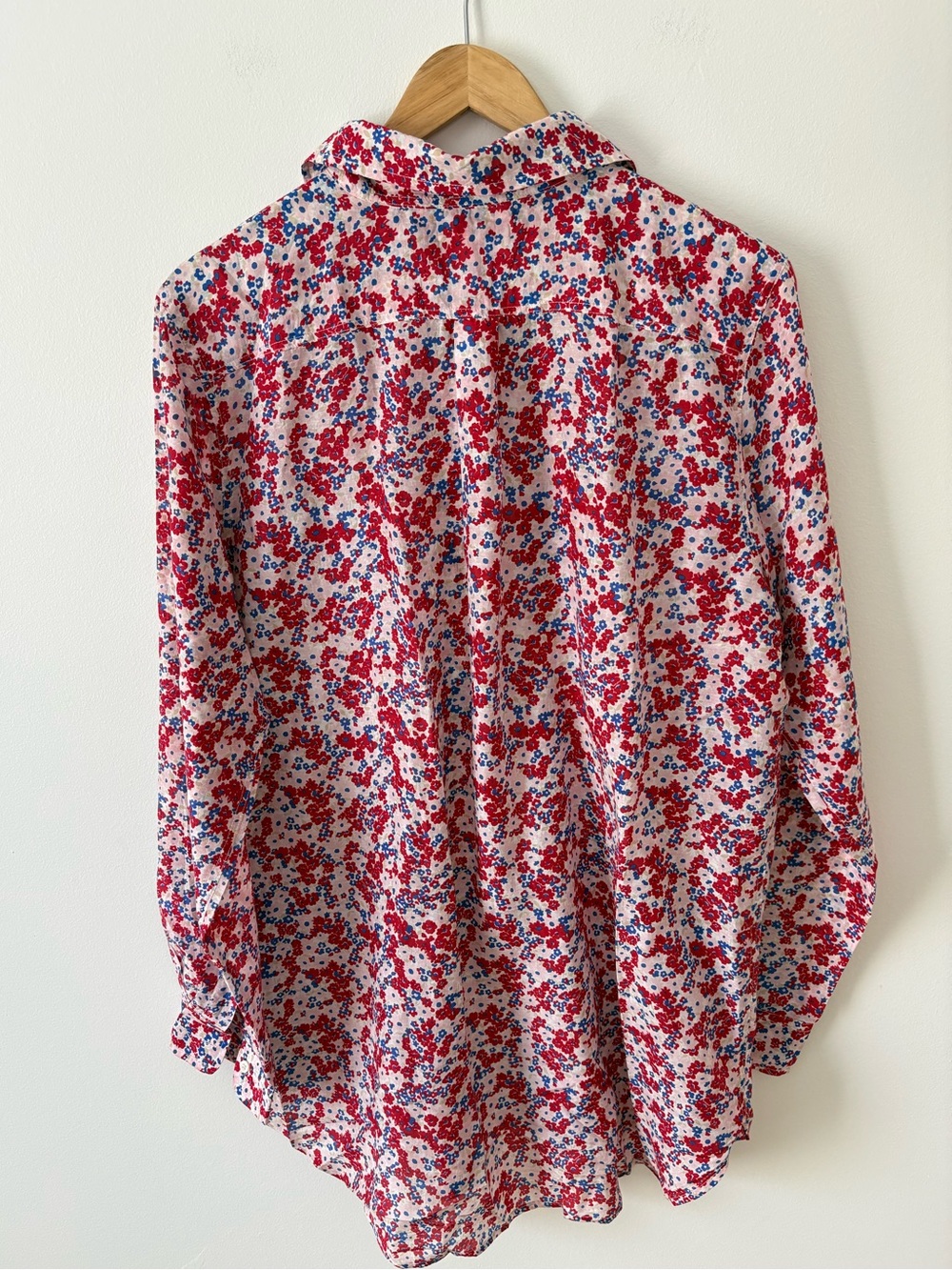 Lauren Ralph Lauren Pink Floral Tunic with button placket - Picture 8 of 9